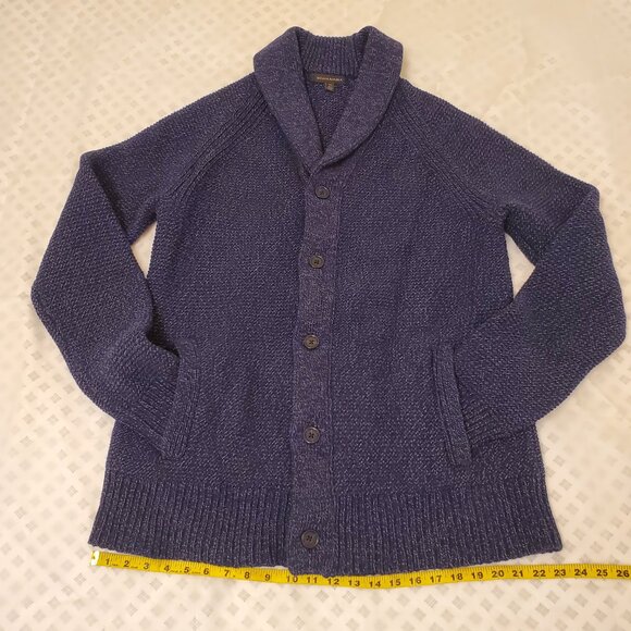 Banana Republic Men's 5-Button Shawl Cardigan Merino Wool-Blend - XL TALL - Picture 11 of 15